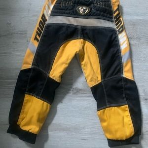 THOR YOUTH MOTOCROSS PANTS Waist 18  MINI BIKE GEAR Padded Style #1210